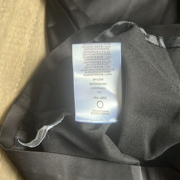 BCBGMAXAZARIA | Black smoke comb strapless formal dress - Picture 11 of 16